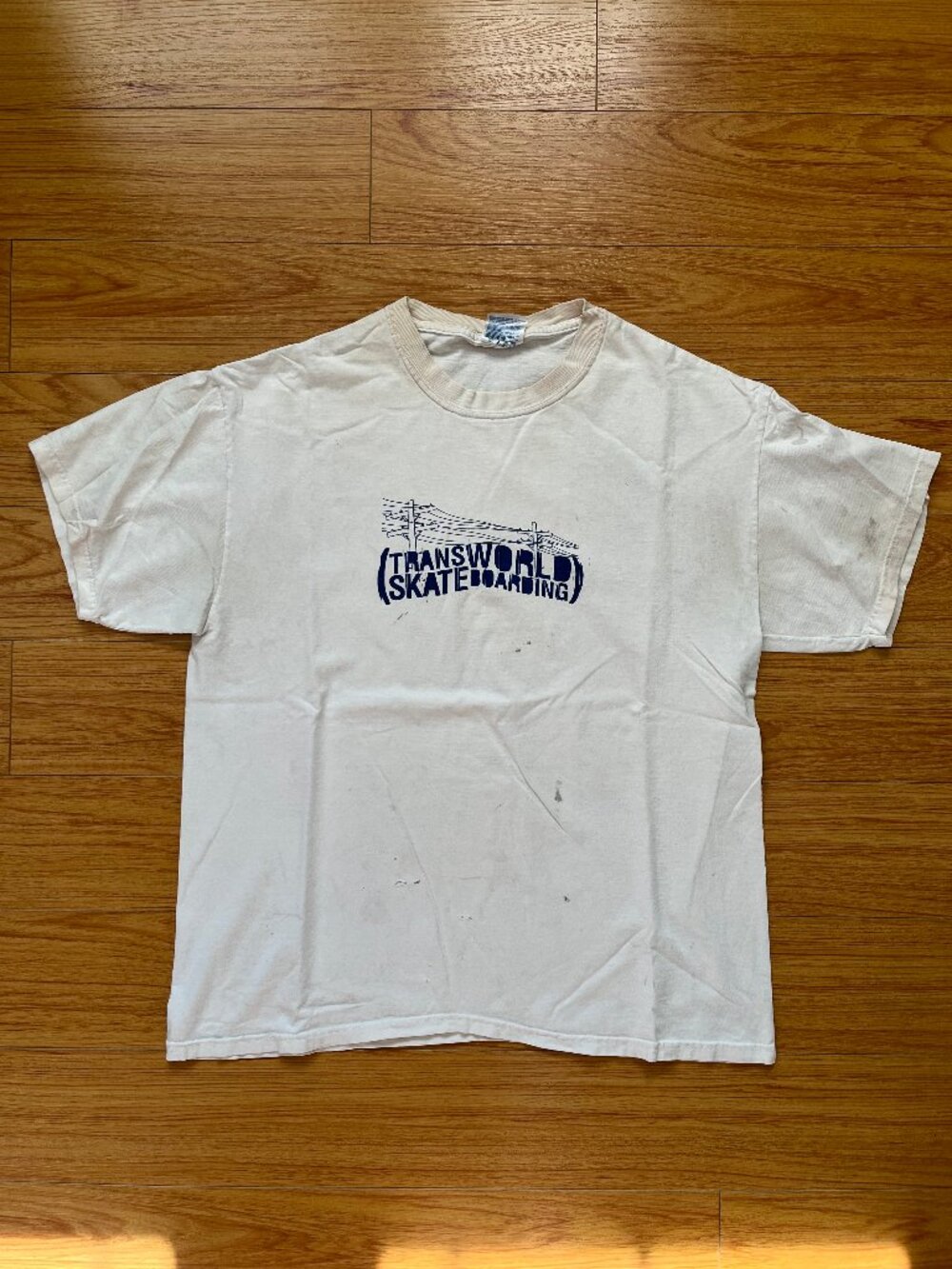 TransWorld Skateboarding Magazine Powerline Vintage T-shirt Size large